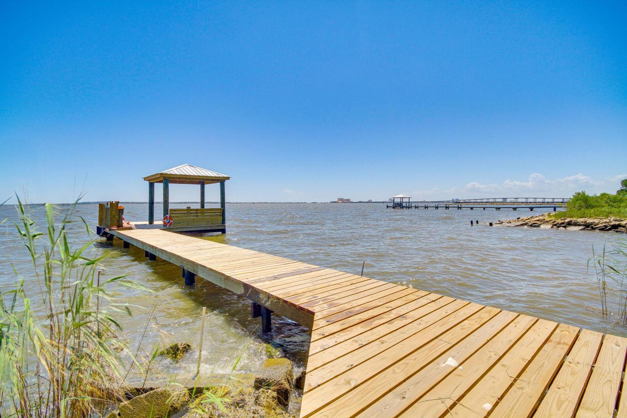Historic Biloxi Bay Cottage With Beautiful View Ocean Springs Exteriér fotografie