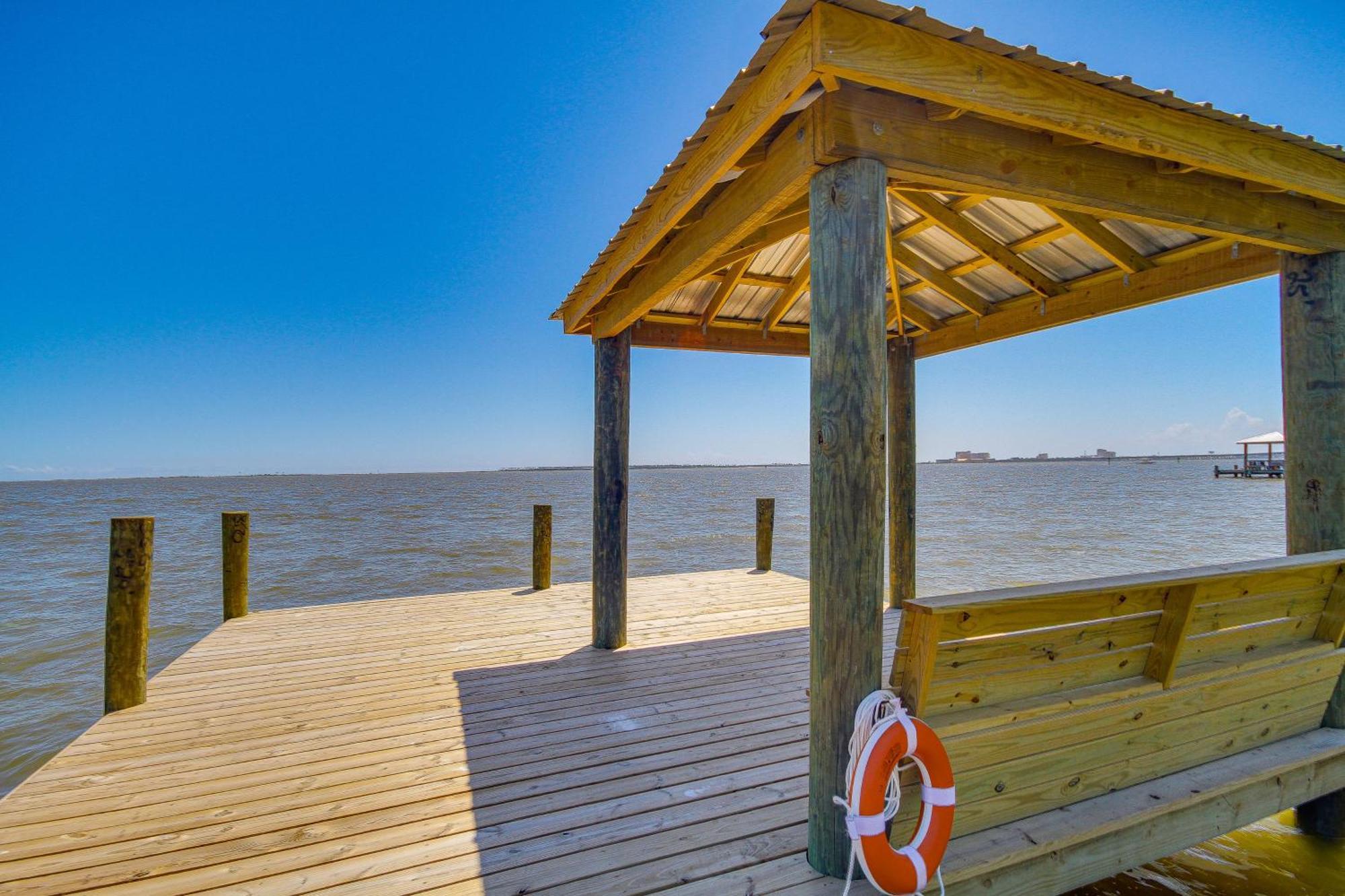 Historic Biloxi Bay Cottage With Beautiful View Ocean Springs Exteriér fotografie